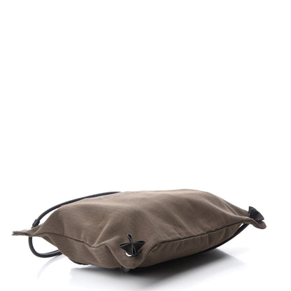 Hermes Herringbone Canvas Swift Maline Bag Kaki Ebene 4 of 9