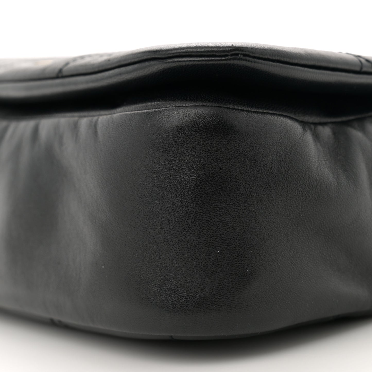 Lambskin Matelasse Monogram Mini Jamie 4.3 Black