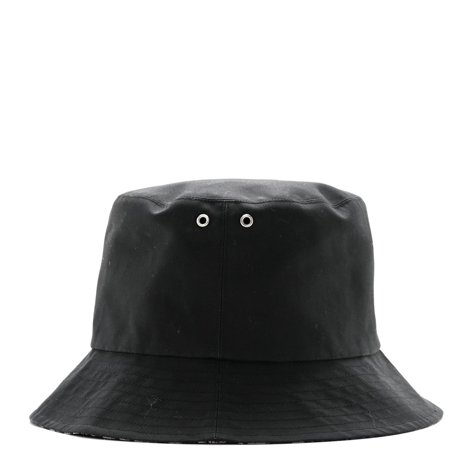 Christian Dior Oblique Reversible Teddy-D Brim Bucket Hat 57 Black 4 of 13