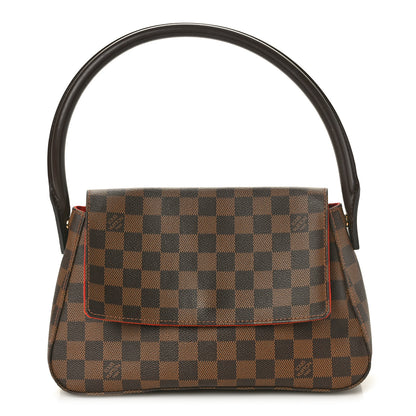 Louis Vuitton Damier Ebene Mini Looping 1 of 9