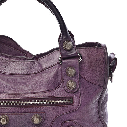 Balenciaga Agneau Giant 21 Silver Hardware City Raisin 14 of 14