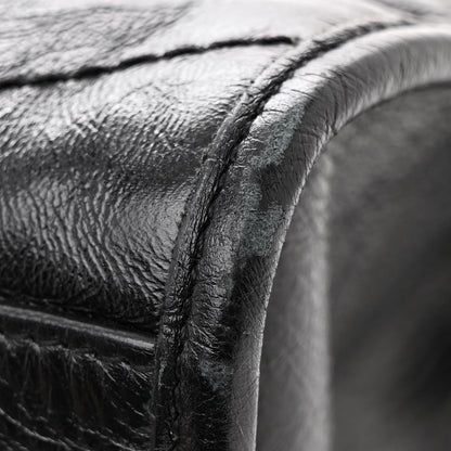 Saint Laurent Crinkled Calfskin Matelasse Monogram Large Niki Shopper Tote Black 11 of 17