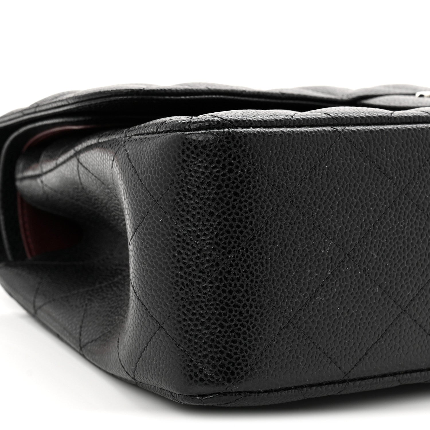 Chanel Caviar Quilted Jumbo Double Flap Black 9 of 11