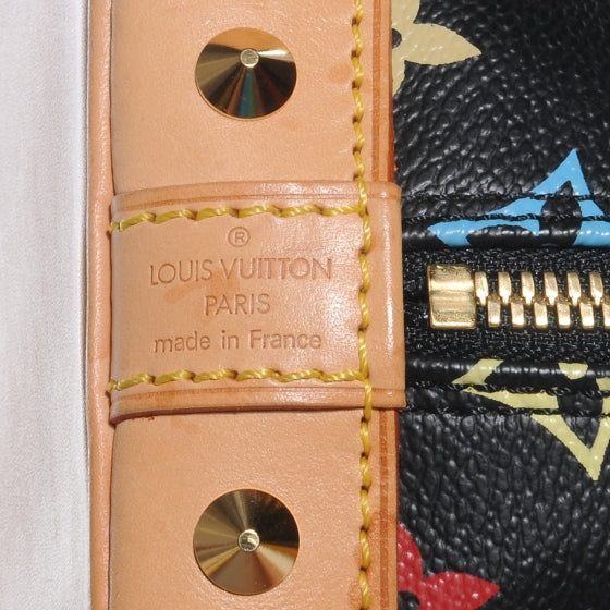 Louis Vuitton Monogram Multicolor Alma Black 5 of 7