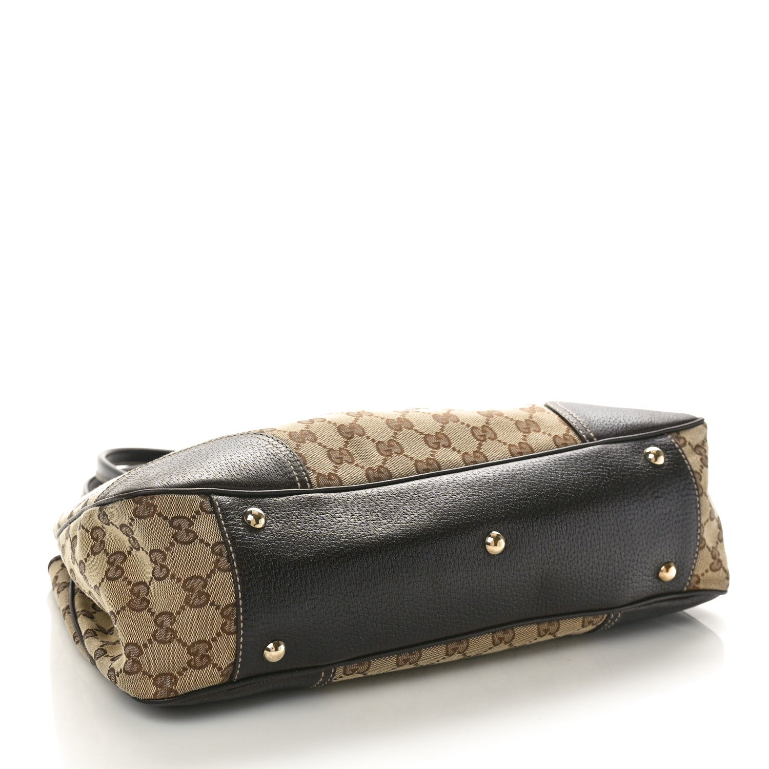 Gucci Monogram Medium Princy Tote Dark Brown 4 of 10