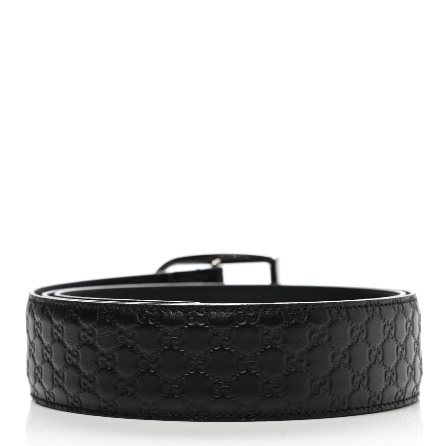 Soft Microguccissima 40mm Belt 100 40 Black