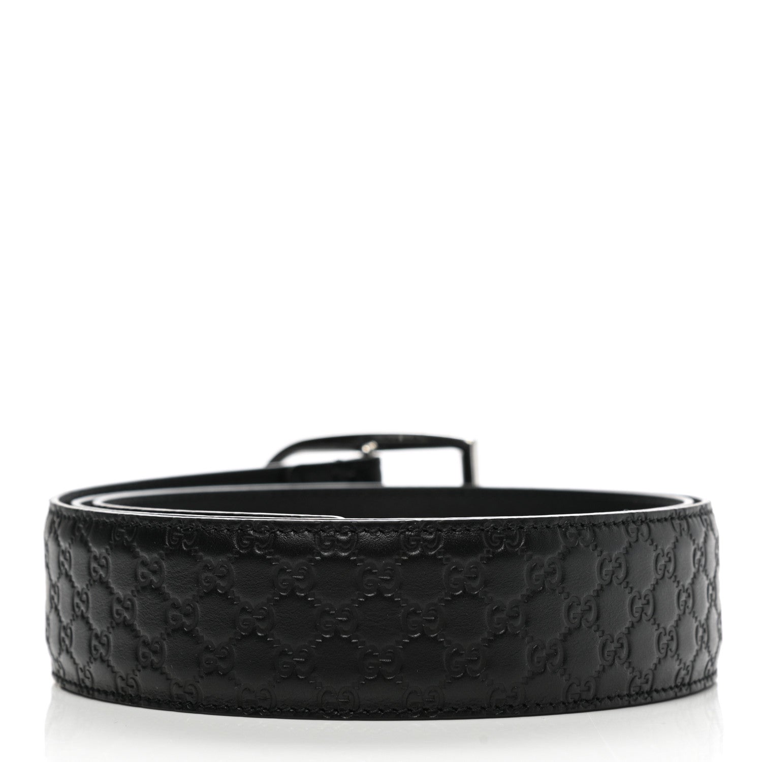 Gucci Soft Microguccissima 40mm Belt 100 40 Black 2 of 6