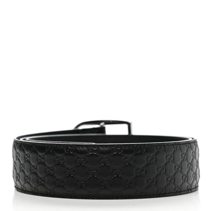 Gucci Soft Microguccissima 40mm Belt 100 40 Black 2 of 6