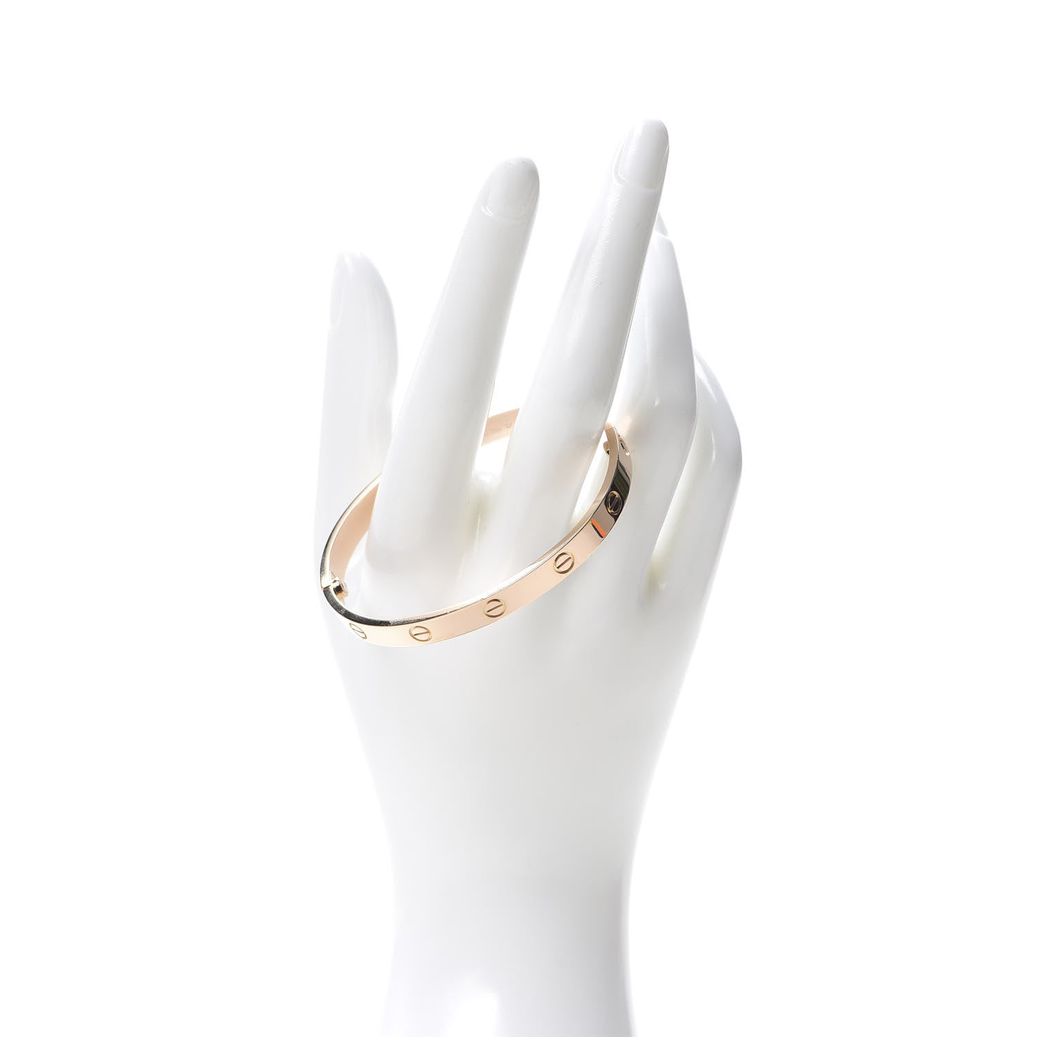 Cartier 18K Pink Gold LOVE Bracelet 18 2 of 7