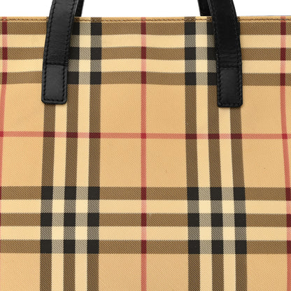 Burberry House Check Medium Tote Black 8 of 13