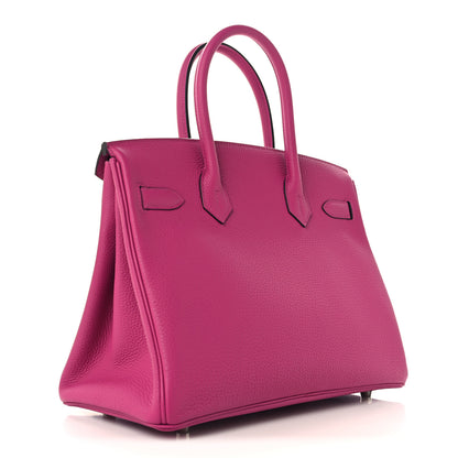 Hermes Togo Birkin 30 Rose Pourpre 3 of 12