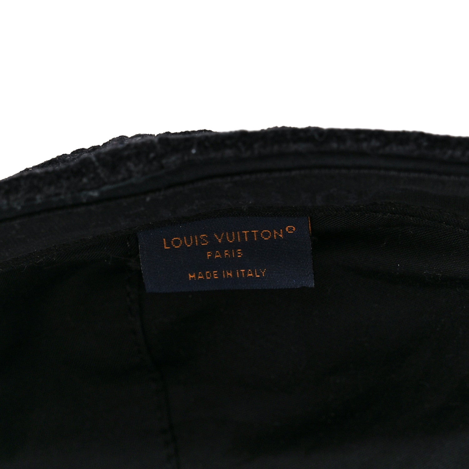 Louis Vuitton Jacquard Velvet Monogram Cap M Black 7 of 7