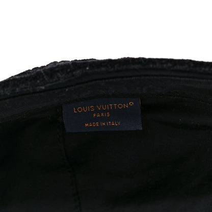Louis Vuitton Jacquard Velvet Monogram Cap M Black 7 of 7
