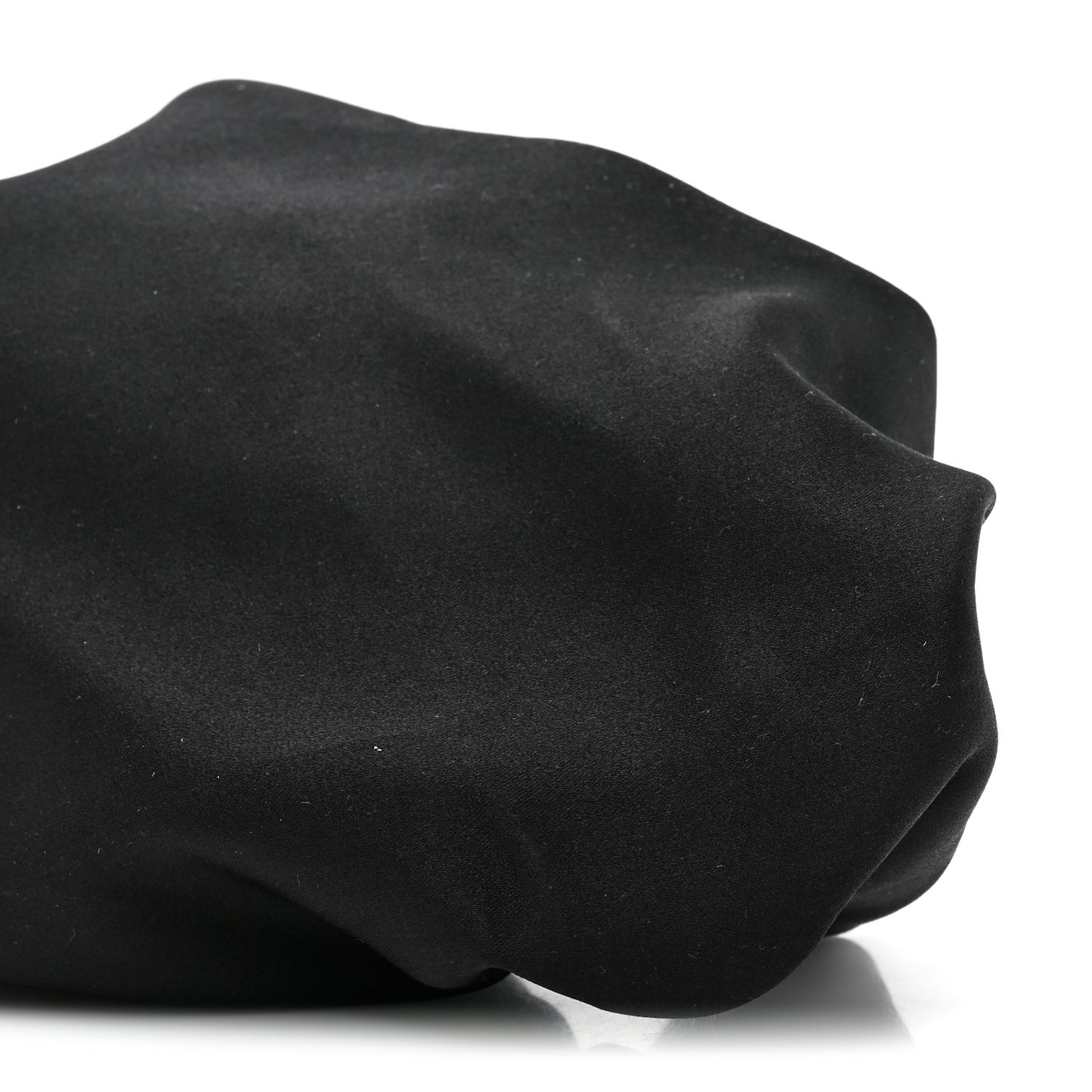 Satin Small Ascot Bag Black