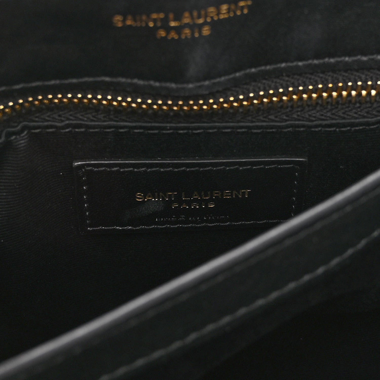 Saint Laurent Denim Y Quilted Monogram Toy Loulou Crossbody Bag Grey 6 of 10