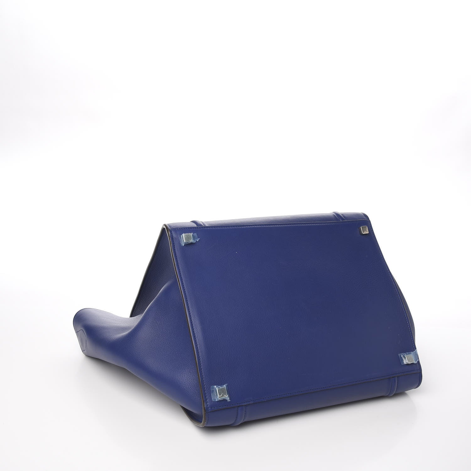 Celine Supple Calfskin Medium Phantom Luggage Indigo 3 of 9