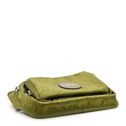 Gucci Econyl Nylon Monogram Off The Grid Large Belt Bag Green 4 of 10