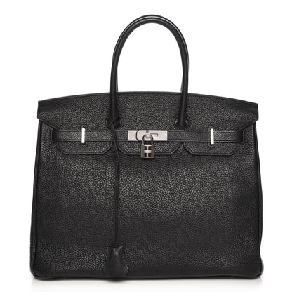 Hermes Togo Birkin 35 Black 1 of 27
