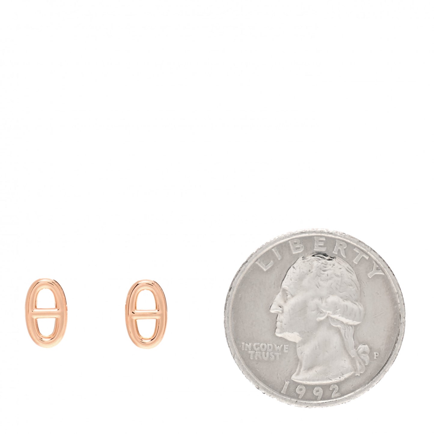 18K Rose Gold TPM Farandole Stud Earrings