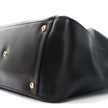 Fendi Vitello Glacier Large FF Tote Black 10 of 10
