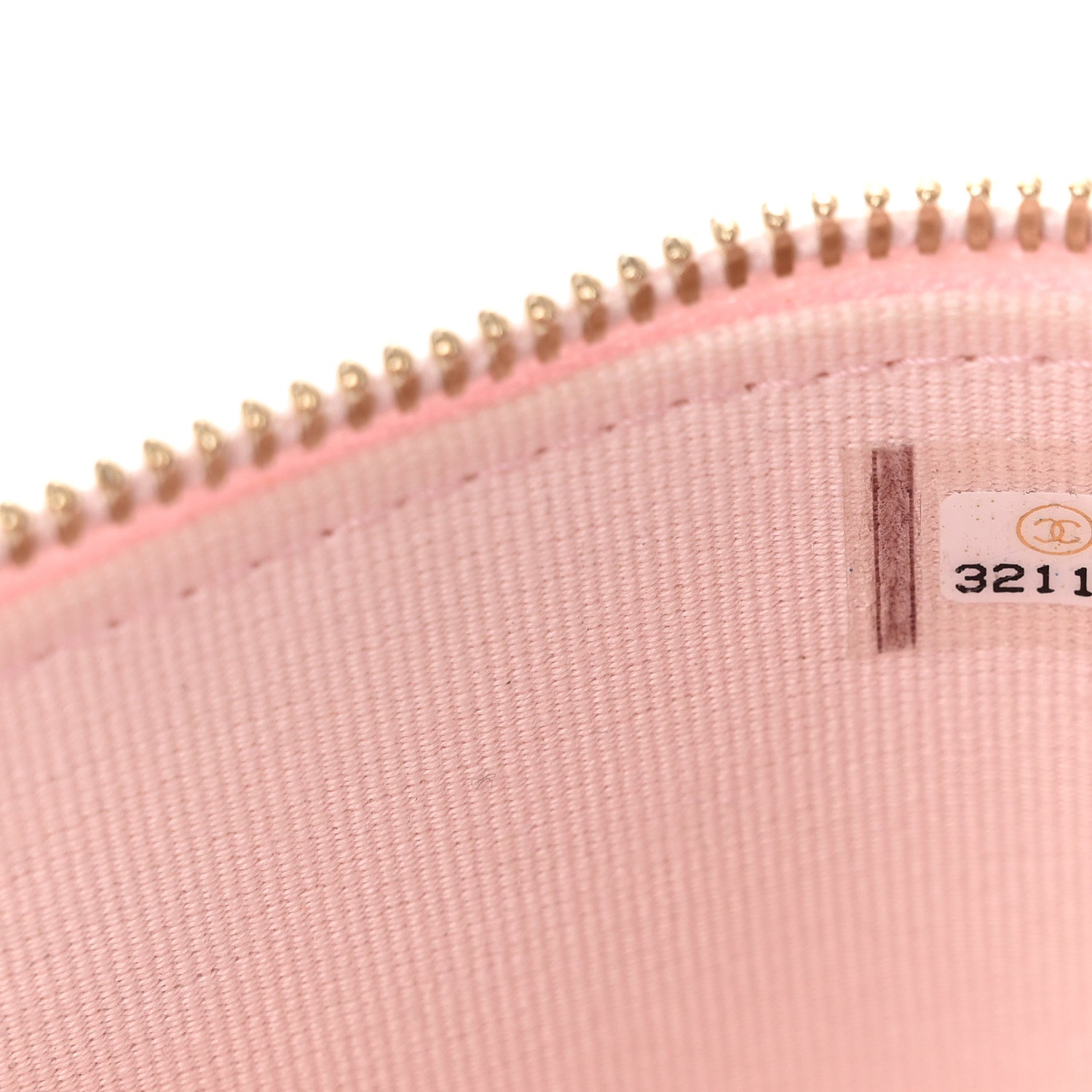 Chanel Lambskin Quilted Mini Vanity Case With Pearl Chain  Light Pink 7 of 11