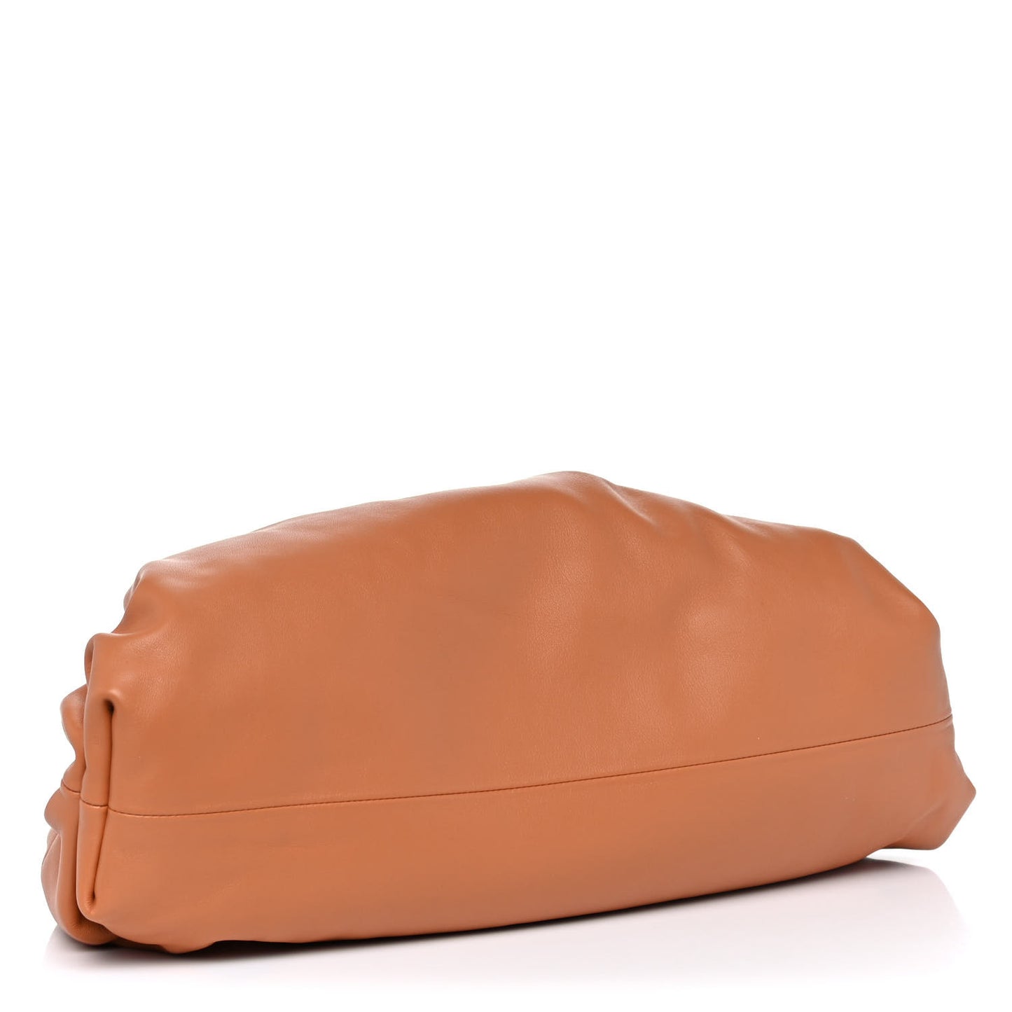 Smooth Butter Calf The Pouch Oversized Clutch Clay