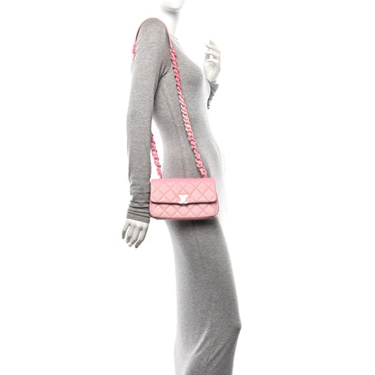 Chanel Shaded Caviar Quilted My Everything Small Flap Pink Light Pink 2 of 10