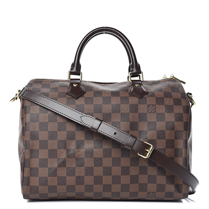 Louis Vuitton Damier Ebene Speedy Bandouliere 30 1 of 13