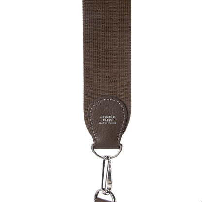 Hermes Taurillon Clemence Evelyne III PM Etoupe 8 of 8