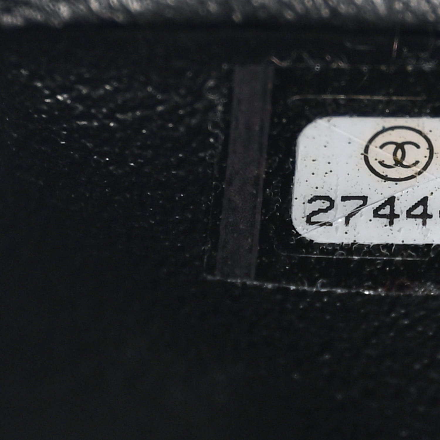 Chanel Crumpled Calfskin Chevron Quilted 2.55 Reissue 226 Black 7 of 12
