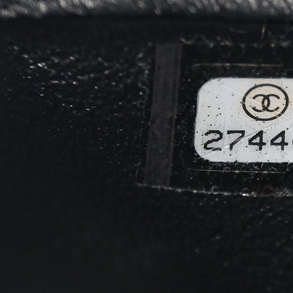 Chanel Crumpled Calfskin Chevron Quilted 2.55 Reissue 226 Black 7 of 12