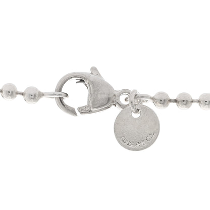 Tiffany Sterling Silver Coin Edge Dog Tag Pendant Necklace 5 of 5