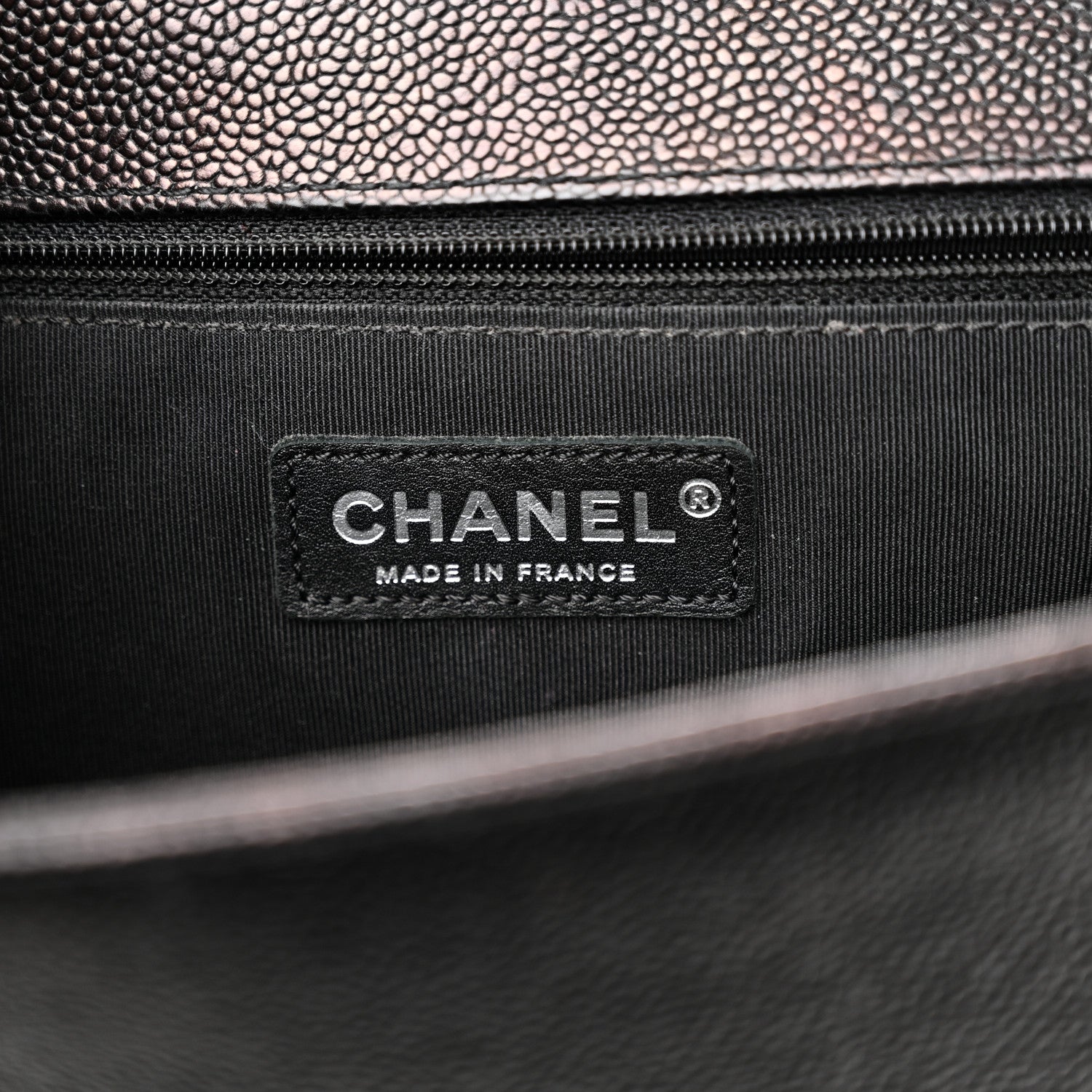 Chanel Caviar Quilted Large Boy Flap Black 6 of 11