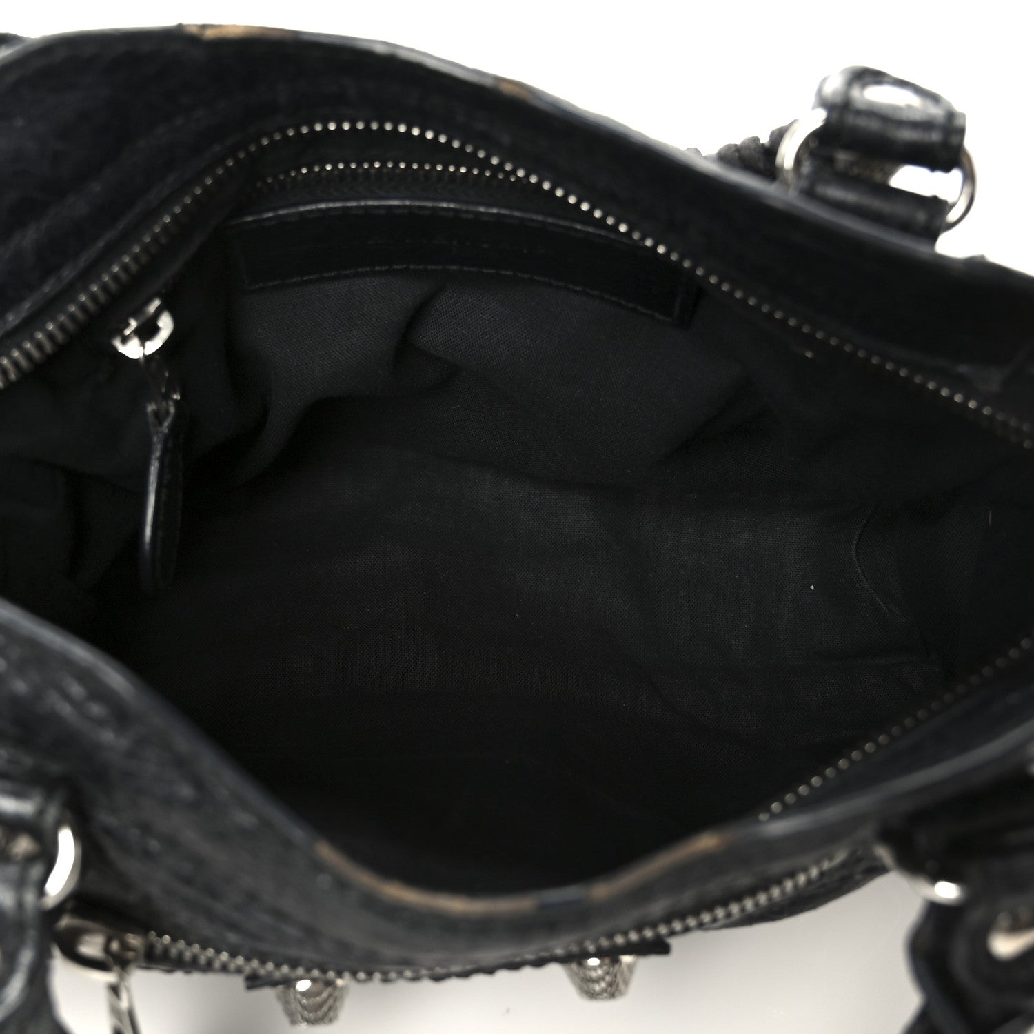 Balenciaga Agneau Giant 12 Silver Hardware Mini City Black 6 of 11