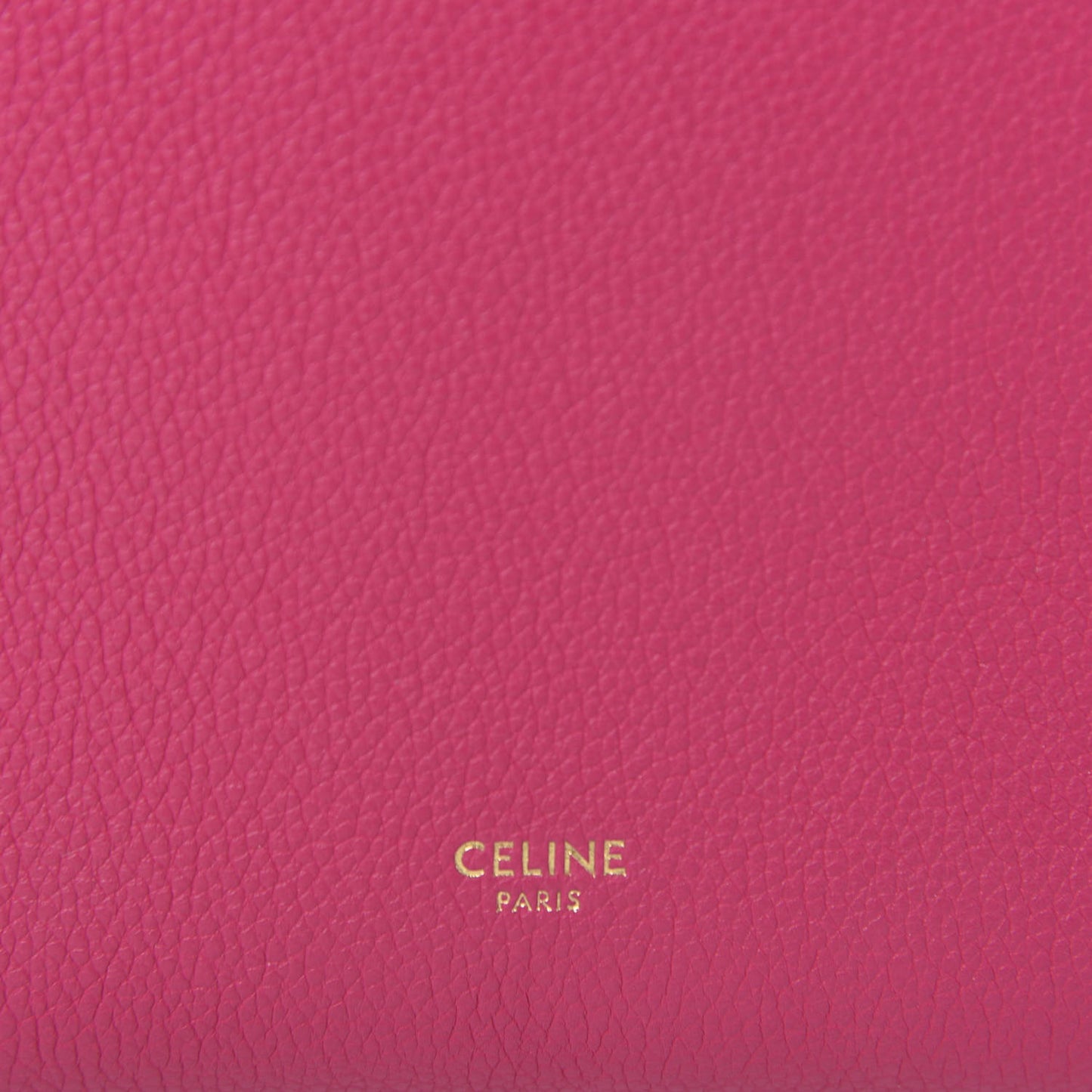 Soft Grained Calfskin Small Sangle Bucket Bag Pink