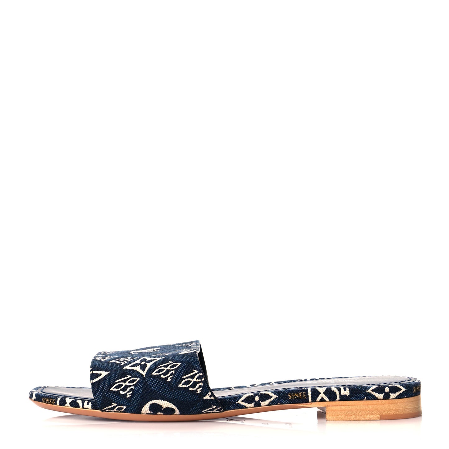 Jacquard Since 1854 Lock It Flat Mule 38 Blue