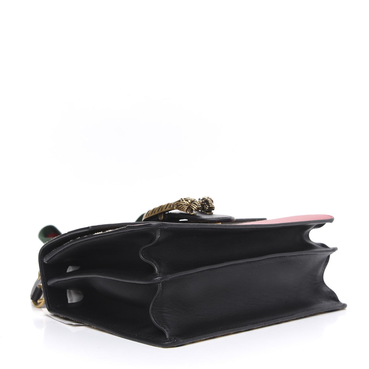 Calf Hair Calfskin Bamboo Web Leopard Print Medium Dionysus Top Handle Bag Natural Blue Agata Hibiscus Red