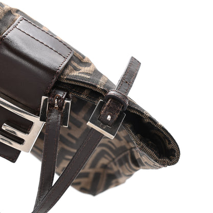 Fendi Zucca Shoulder Bag Tobacco 19 of 22