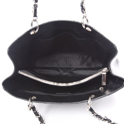 Chanel Caviar Quilted Grand Shopping Tote GST Black 5 of 12
