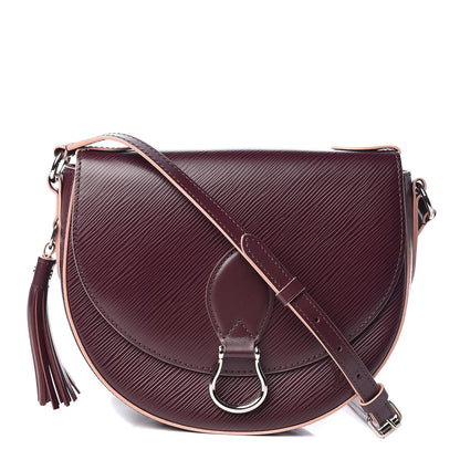 Louis Vuitton Epi Saint Cloud Prune Rose Poudre 1 of 8