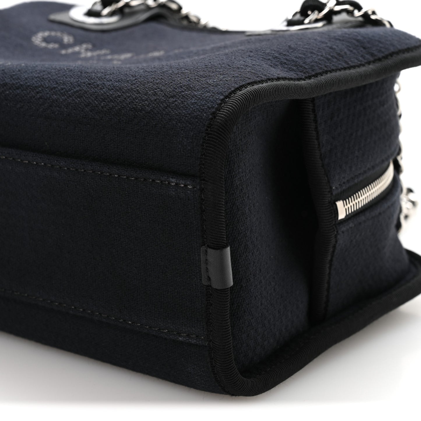 Mixed Fibers Deauville Bowling Bag Black