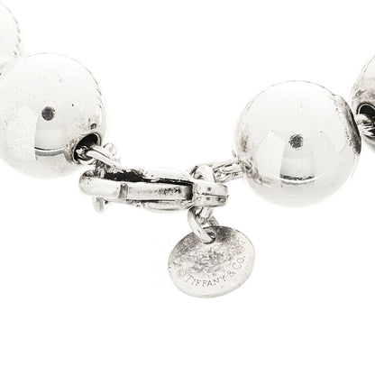 Tiffany Sterling Silver 10mm HardWear Ball Bracelet 3 of 5
