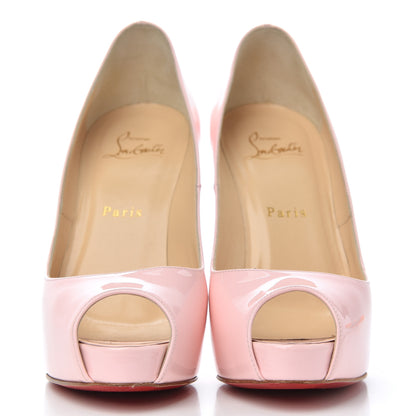 Christian Louboutin Patent New Very Prive 120 Pumps 37.5 Pompadour 2 of 11