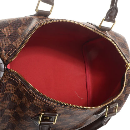 Louis Vuitton Damier Ebene Speedy 30 5 of 8