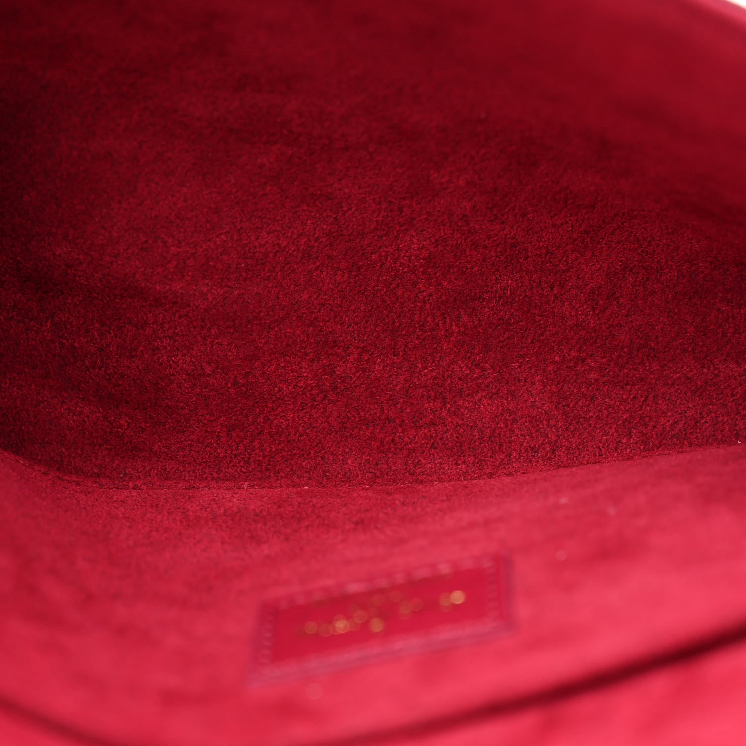 Louis Vuitton Monogram Pochette Felicie Chain Wallet Fuchsia 6 of 10