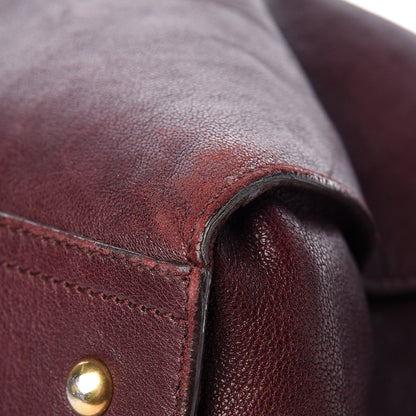 Saint Laurent Sheepskin Large Cabas ChYc Plum 19 of 23