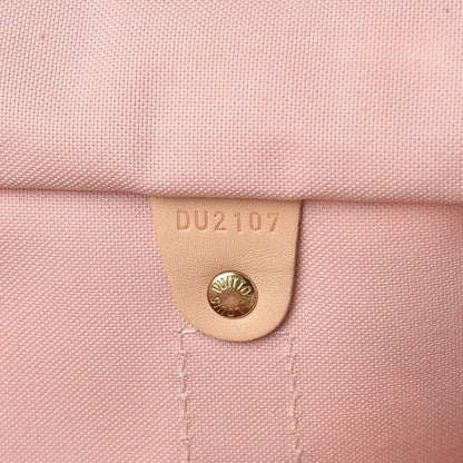 Louis Vuitton Damier Azur Tahitienne Keepall Bandouliere 50 Rose Ballerine 8 of 15