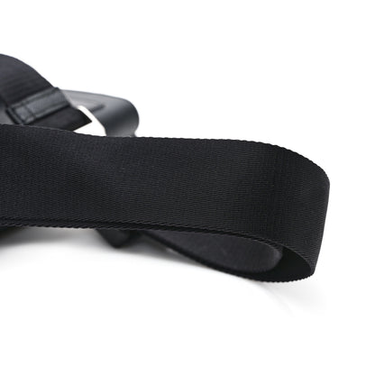 Prada Saffiano Travel Double Zip Crossbody Belt Bag Black 12 of 14