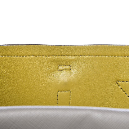 Prada Saffiano Cuir Medium Double Handle Tote Marmo Salvia 13 of 20