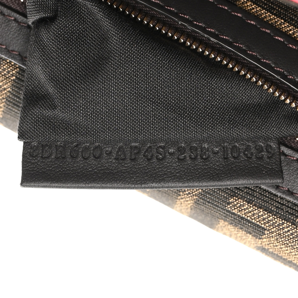 Fendi Fabric Jacquard FF Astrology Embroidered Baguette Tobacco Moro Multicolor 5 of 9